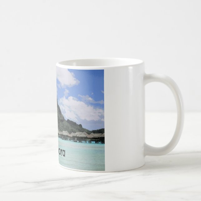 Mug Formation rêveuse d'atoll de Bora Bora Tahiti de (Droite)