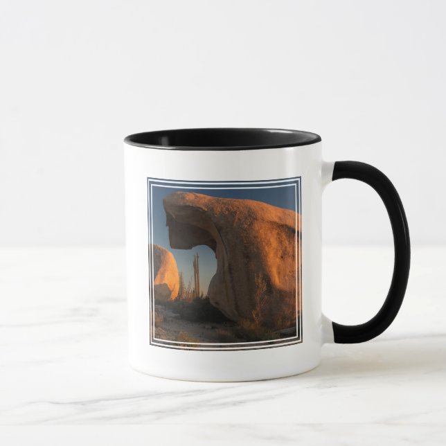 Mug Formations rocheuses au coucher du soleil (Droite)