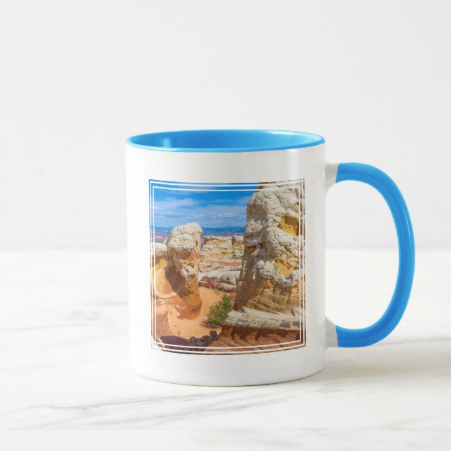 Mug Formations rocheuses de la falaise vermillon (Droite)