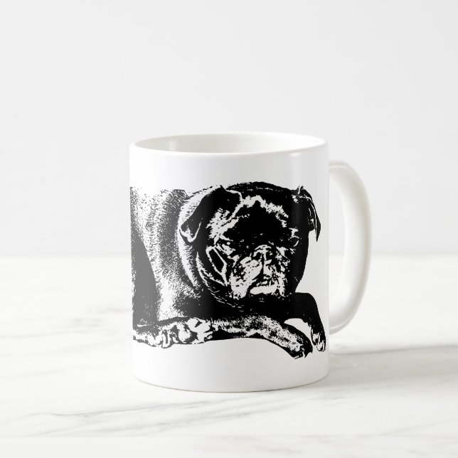 Mug Forme audacieuse, réflexions confortables (Devant droit)