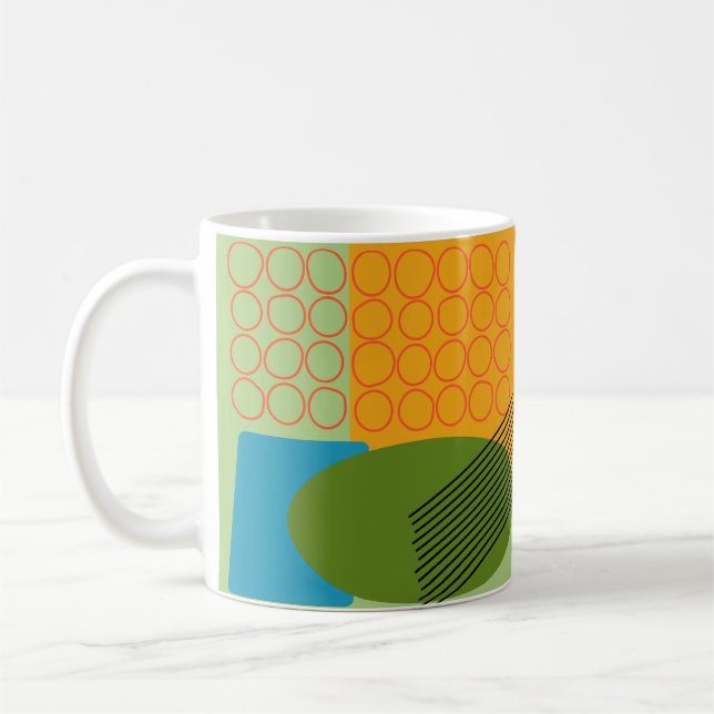 Mug Formes Abstraites (Gauche)