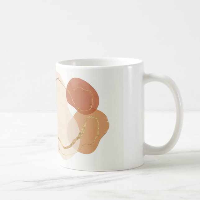 Mug Formes Abstraites Boho (Droite)