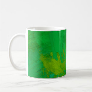 Mug Formes aléatoires Abstraites. arrière - plan 2d il