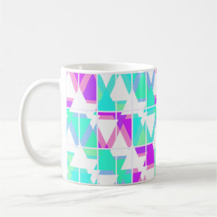 Mug Formes de triangles abstraits motif d'impression g