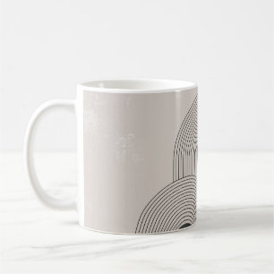 Mug formes géométriques Abstraites du milieu du siècle
