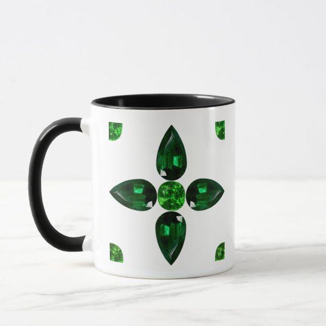Mug Formes géométriques colorées (Gauche)