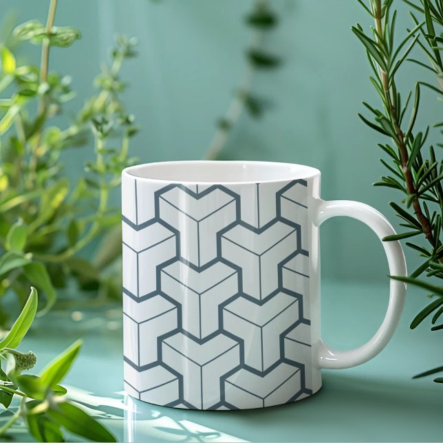 Mug Formes géométriques Motif transparent (mugs and cups)