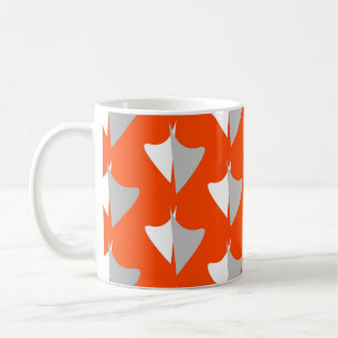 Mug Formes géométriques rétro avec motif abstrait tran