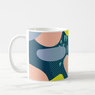 Mug Formes géométriques : style coloré Memphis