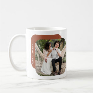 Mug Formes modernes nouvellement mariée Deux Mariages 
