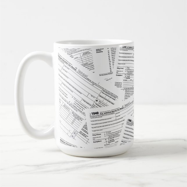 Mug Formulaires fiscaux (Gauche)