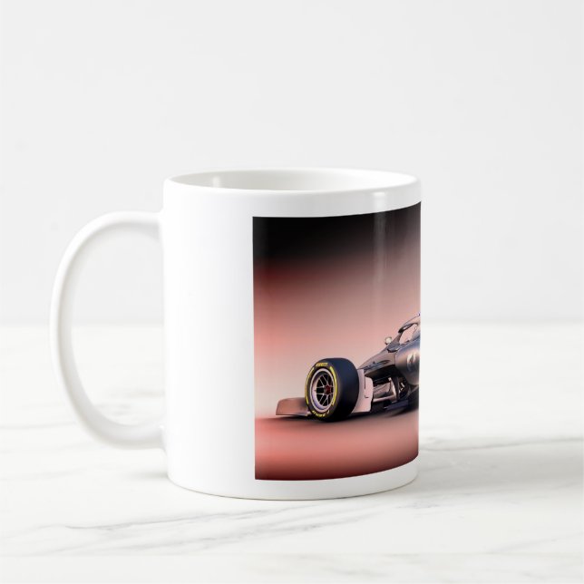Mug Formule1 voiture de course (Gauche)