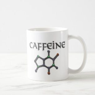 Mug Formule de chimie de café de molécule de caféine