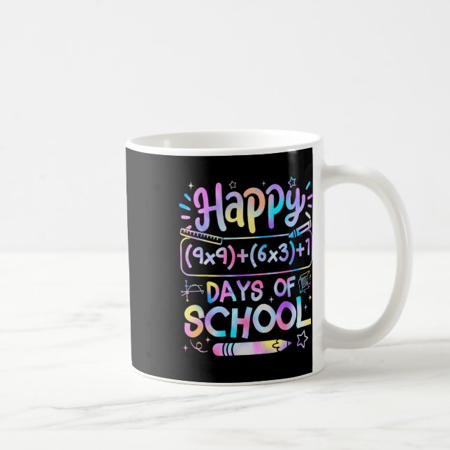 Mug Formule Mathématique 100 Jours D'école Prof De Mat (Droite)