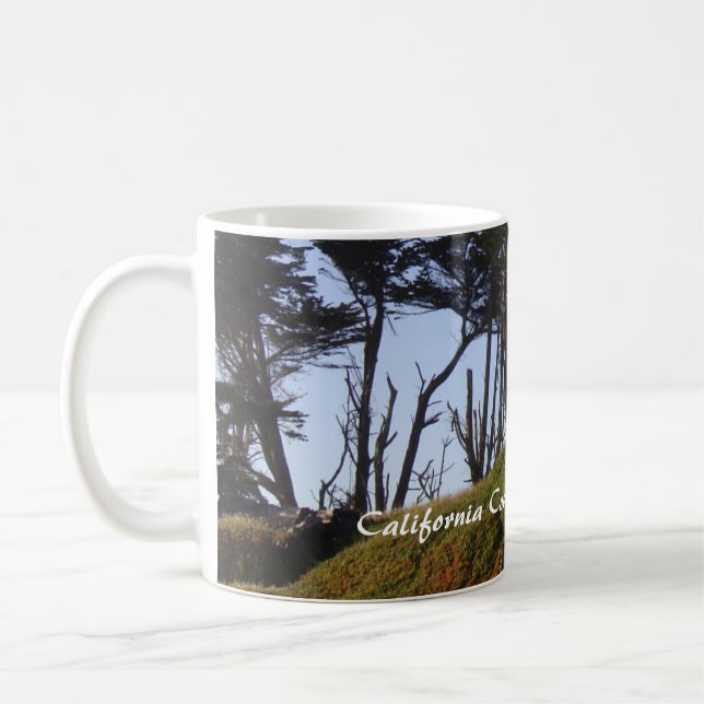 Mug Fort Bragg California Montery Pines (Gauche)