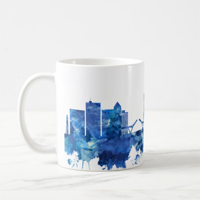 Mug Fort Lauderdale Clover Blue (Gauche)
