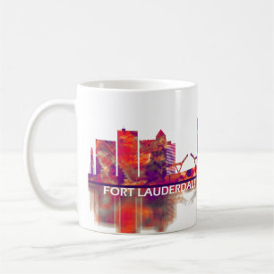 Mug Fort Lauderdale Floride Skyline