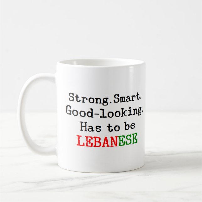 Mug fort libanais (Gauche)