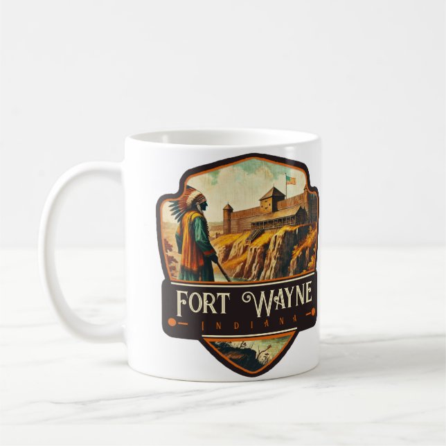 Mug Fort Wayne, Indiana | Vintage (Gauche)