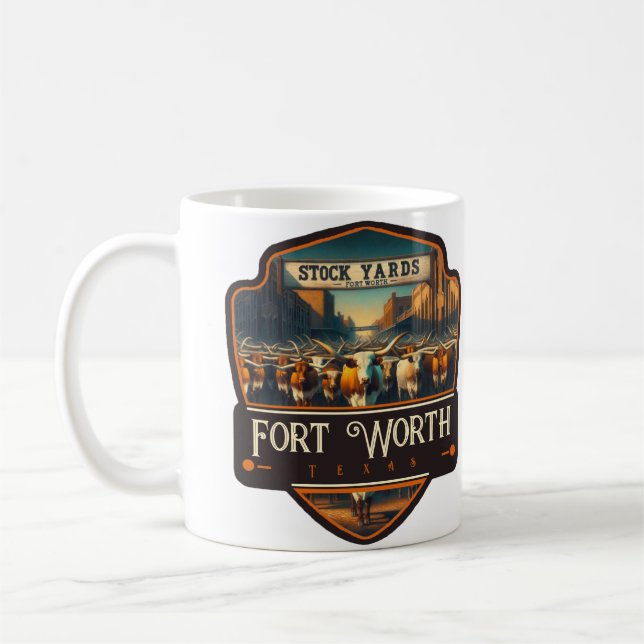 Mug Fort Worth, Texas | VINTAGE (Gauche)