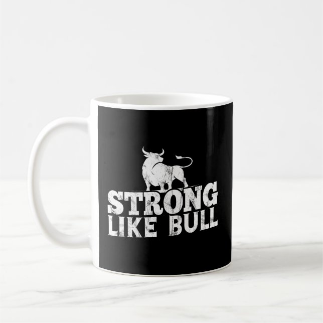 Mug Forte Comme Un Bâtiment À Taureau (Gauche)