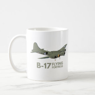 Mug Forteresse volante B-17 2ÈME GUERRE MONDIALE Bombe