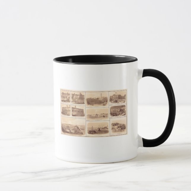 Mug Forts Sumter & Moultrie, île de Sullivan (Droite)