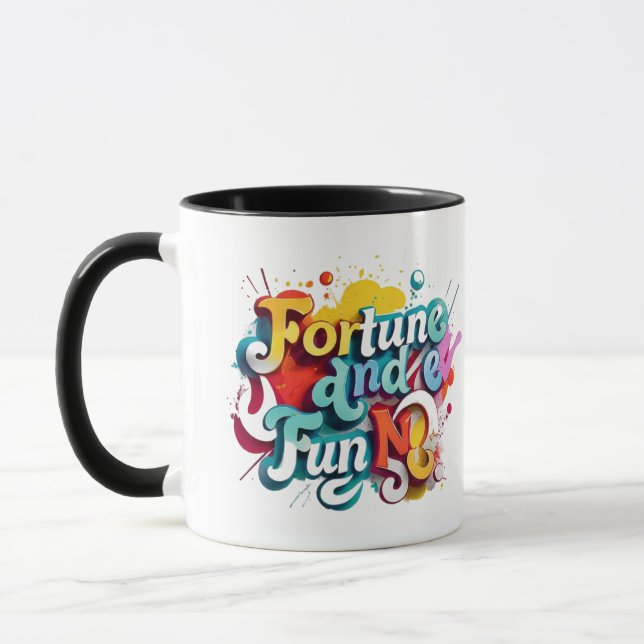 Mug "Fortune and Fun" (Gauche)