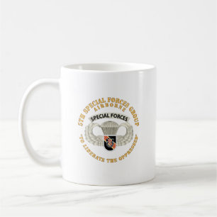 Mug FOS - 5e FOS - Badge aéroporté - Vietnam