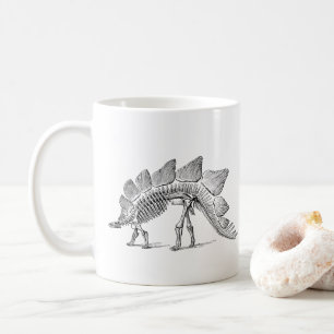 Mug Fossile de squelette de dinosaure Stégosaure