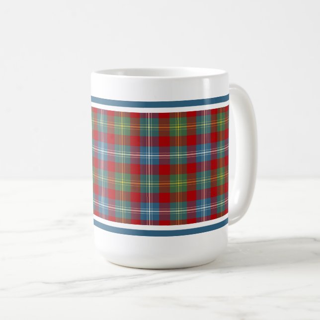 Mug Foster Clan Tartan antique (Devant droit)