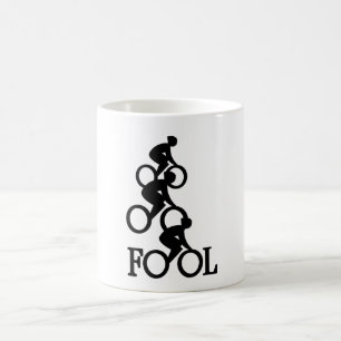 Mug Fou de vélo - Cadeau pour fan de cycliste
