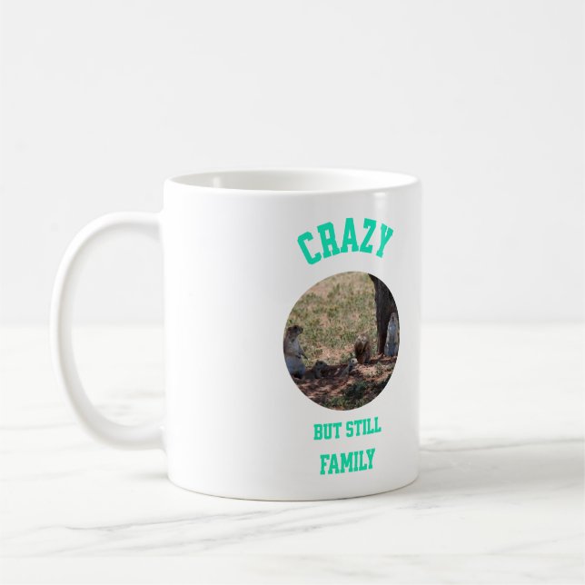 Mug Fou Mais Toujours Famille (Gauche)