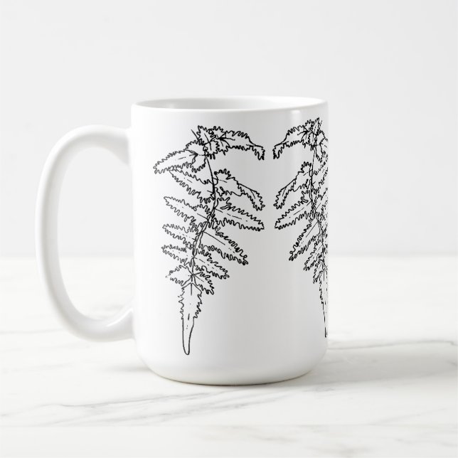 Mug Fougère sensible (Gauche)