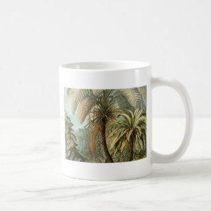 Mug Fougères Palmier Antique Botanique Fougères Art