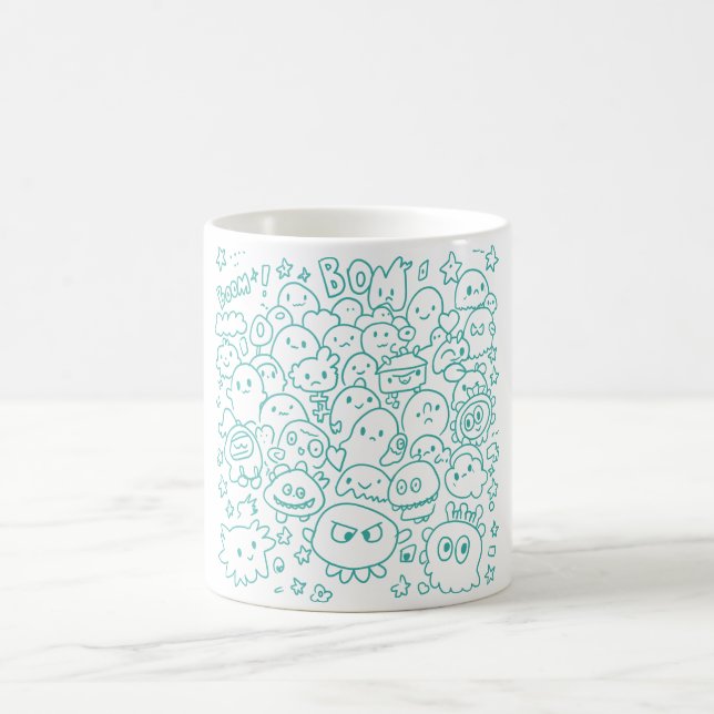Mug Foule de Kawaii (Centre)