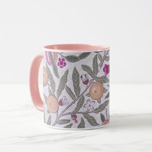 Mug Four Fruit, William Morris (Devant gauche)