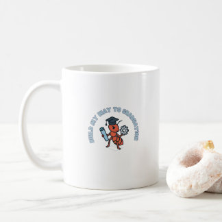 Mug Fourmi drôle de fin d'études d'ingénierie