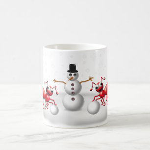 Mug fourmis de neige