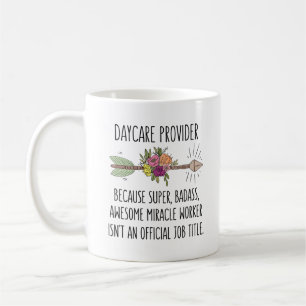 Mug Fournisseur de garderie Idée de cadeaux amusante 
