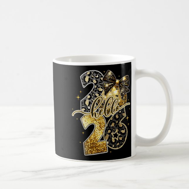 Mug Fournitures de fête du Nouvel An 2026 Bonne Année  (Droite)