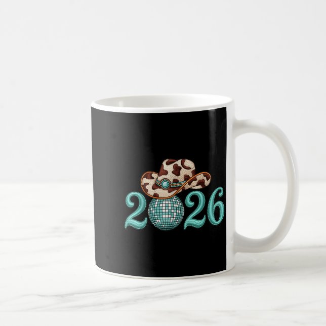 Mug Fournitures de fête du Nouvel An 2026 Western Nk C (Droite)