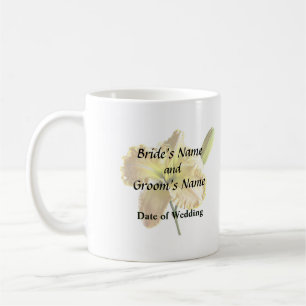 Mug Fournitures de Mariage Jour Jaune