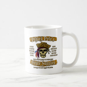 Mug Fournitures de pirates de Pegleg Pete