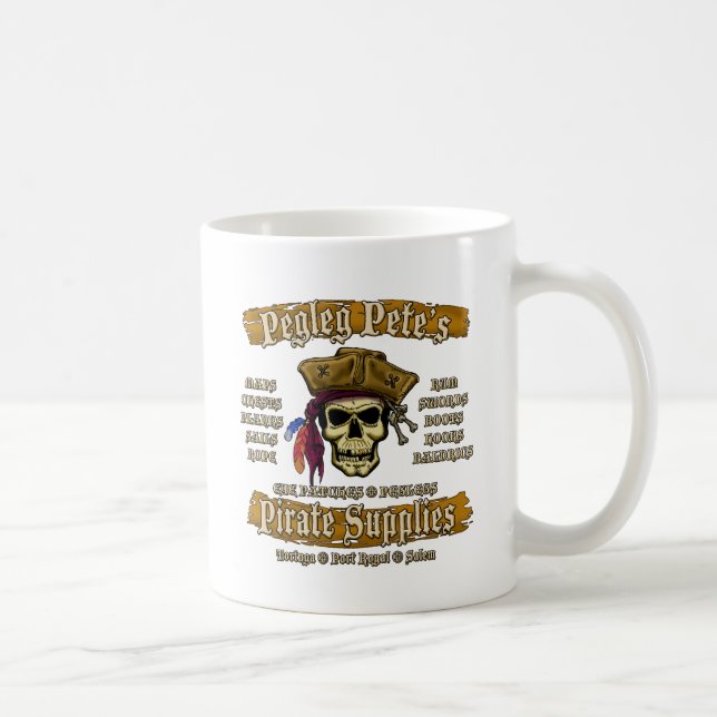 Mug Fournitures de pirates de Pegleg Pete (Droite)