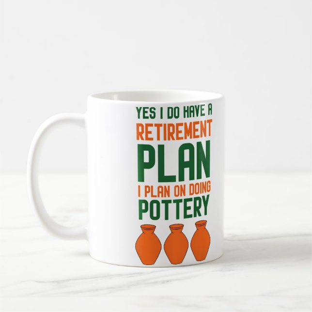 Mug Fournitures de poterie céramique pour la poterie (Gauche)