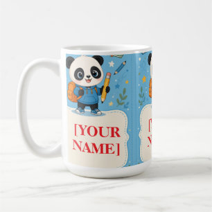 Mug Fournitures de rentrée scolaire Panda Mignon