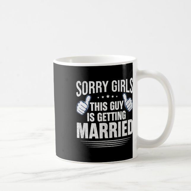 Mug Fournitures enterrement vie garçon mariage 1  (Droite)