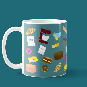 Mug Fournitures Et Ustensiles De Boulangerie Colorés M
