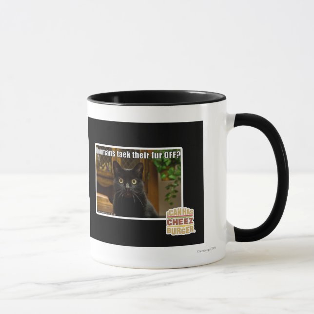 Mug Fourrure de Hoomans Taek là ? (Droite)